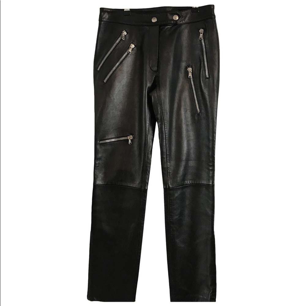 Beautiful buttery soft leather pants. Never worn. In excellent condition . FIRM